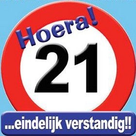 Super Versiering en slingers 21 jaar | verjaardag-cadeautips.jouwweb.nl EO-96